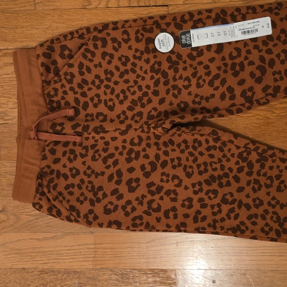OKIE DOKIE BRAND TODDLER GIRLS ANIMAL PRINT BROWN JOGGER PANTS SIZE 5T - Picture 3 of 12